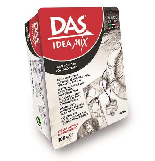 Pasta da modellare marmorizzante DAS Idea Mix 100 g. Nero portoro