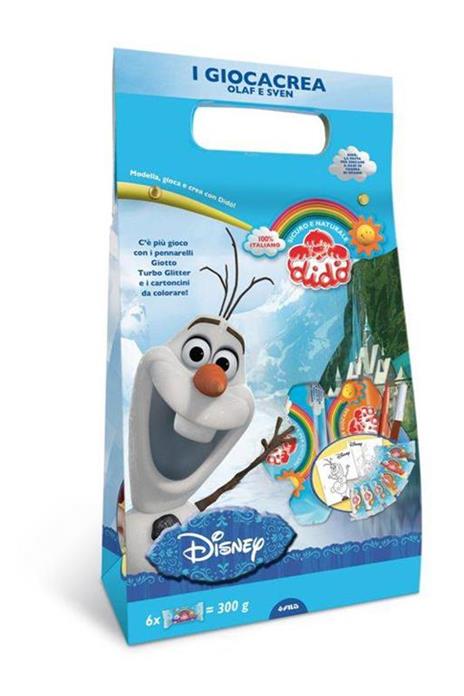 Didò Giocacrea Disney Frozen Olaf e Sven - 5