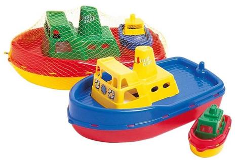 Barca con suono + Barchetta rete