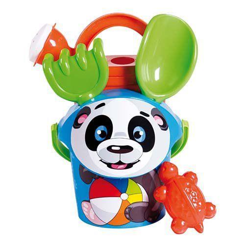 Secchiello Spiaggia Baby Set Panda