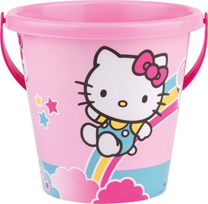 Androni: Estivo - Secchio 2A Hello Kitty Arcobaleno (Made In Italy)
