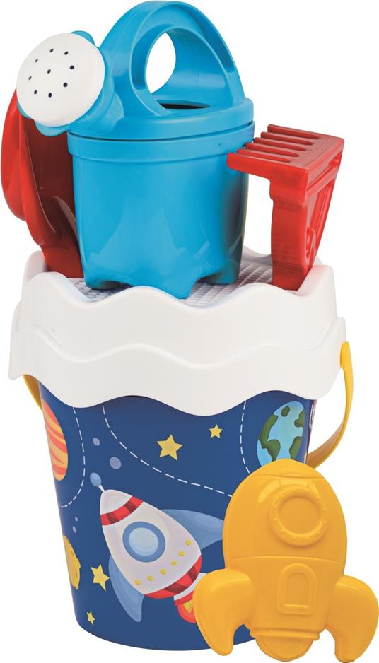 Set secchiello giochi da spiaggia Spazio (1335-SPACE)