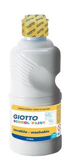 Giotto Tempera pronta school paint 250 ml Flacone 250 ml Bianco