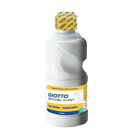Giotto Tempera pronta school paint 250 ml Flacone 250 ml Bianco - 3