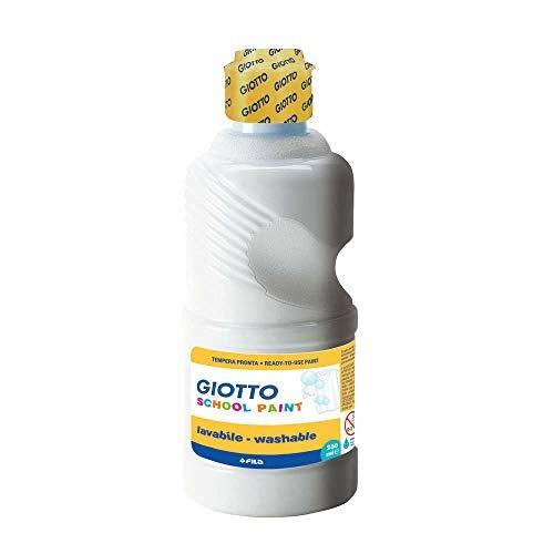 Giotto Tempera pronta school paint 250 ml Flacone 250 ml Bianco - 3