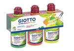 Tempera Giotto Extra quality Fluo Giallo, Verde, Arancione - 3x250 ml