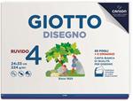 Album da disegno carta ruvida Giotto Album Disegno 4 24 fogli 224 g/m2 - 24x33cm