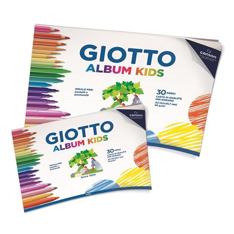 Album da disegno Giotto Album Kids A4 30 fogli 90 g/m2 - 3