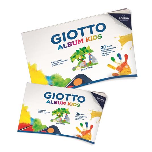 Album per pittura Giotto Album Kids A4 20 fogli 200 g/m2 - 3