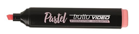 Evidenziatore Tratto Video Pastel Rosa pompelmo - 2