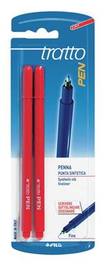 FILA 2 penne tratto rosso