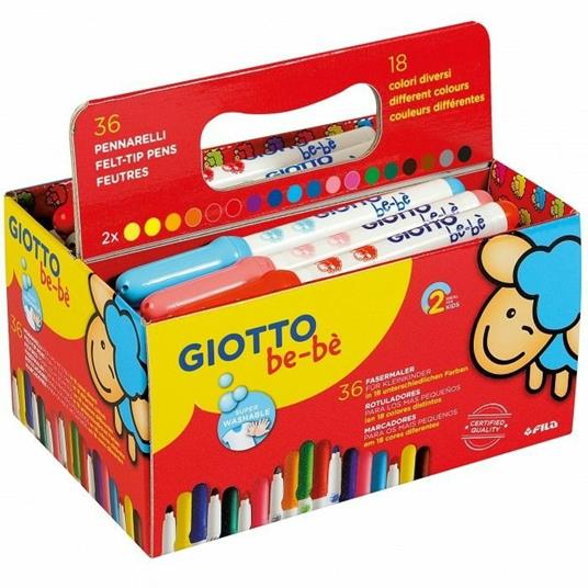 Schoolpack feutres Giotto Turbo color