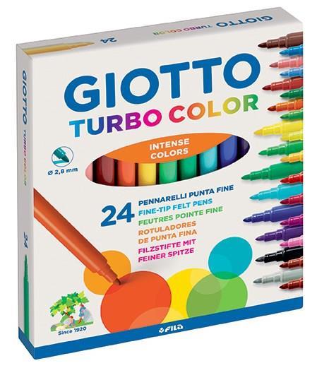 Giotto Astuccio App Pennarelli Turbo Color 24 Pz - 2