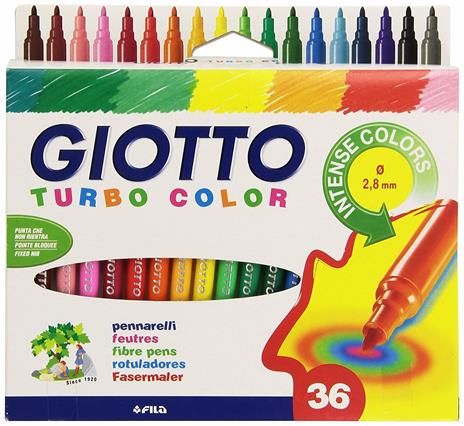 FILA Astuccio 36 pennarelli turbo color giotto - 4