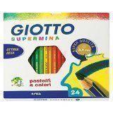 Pastelli Giotto Supermina. Scatola 12 matite colorate assortite - 91