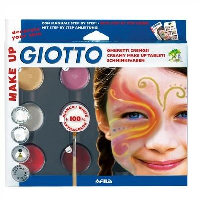 Ombretti cremosi Giotto. Scatola 6 colori classici assortiti - 3