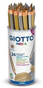 Giotto Mega barattolo 24 pezzi 14 oro + 10 argento