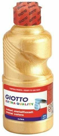Tempera pronta Giotto qualità extra Glitter. Flacone 250 ml. Oro - Giotto -  Cartoleria e scuola