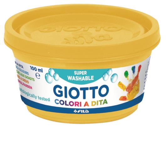 Tempera Giotto Colori a Dita - 6x100 ml - 7
