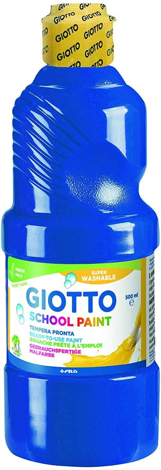 Giotto F535317 colore a tempera 500 ml Bottiglia Blu