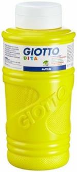 Colori a dita Giotto. Flacone 750 ml. Giallo