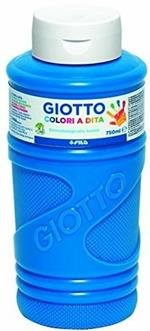 Colori a dita Giotto. Flacone 750 ml. Blu