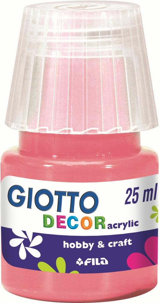 Tempera acrilica 25 ml rosa pesca fila