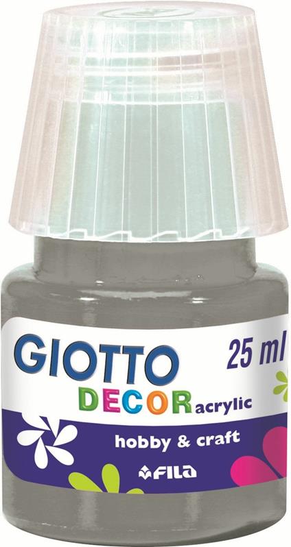 Tempera acrilica 25 ml argento fila