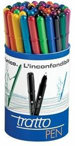 Tratto Pen. Confezione 50 colori assortiti