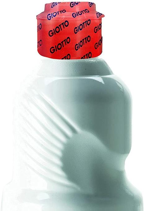 Tempera pronta Giotto qualità extra. Flacone 500 ml. Bianco - 2