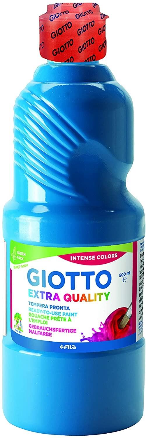 Tempera pronta Giotto qualità extra. Flacone 500 ml. Bianco - 4