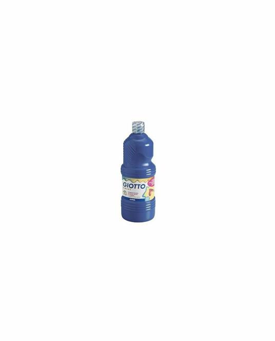 Tempera pronta Giotto qualità extra. Flacone 500 ml. Blu oltremare - 2