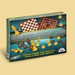 Gioco Da Tavolo Scacchi Dama E Tria Edizione Marca Stella