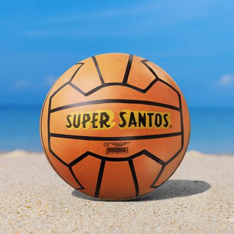 Mondo Toys  - Palla da Calcio  SUPER SANTOS MINI PVC per bambina/bambino - Colore arancione - 05226 - 3