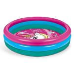 Mondo Toys  Unicorn | 3 Rings Pool  Piscina gonfiabile per bambini 3 anelli  diametro 100 cm  capacità 84 Lt.  16729