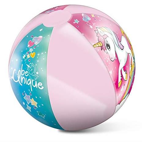 Mondo Toys  Unicorn Beach Ball   Pallone da Spiaggia Colorato   gonfiabile ideale per giocarci in acqua  adatto a bambini / ragazzi / adulti  50 cm. di diametro  16779 - 2