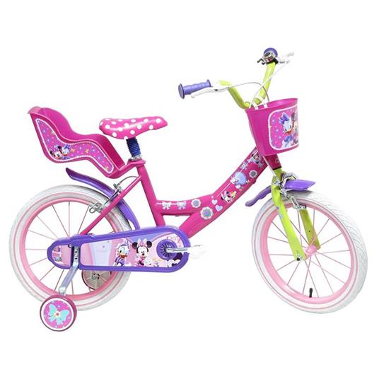 Bicicletta minnie ruota da 16 pollici - Mondo - Biciclette e monopattini -  Giocattoli | IBS