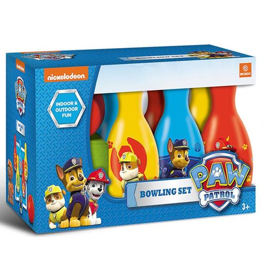 Paw Patrol Set Bowling Birilli Plastica Mondo