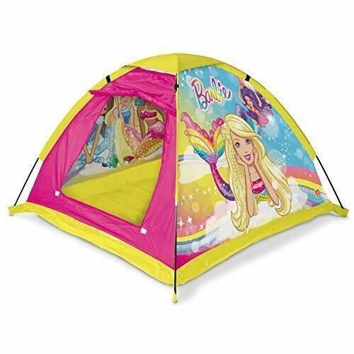 Mondo Toys - Garden Tent Tenda da giardino Barbie - casetta dei Giochi per Interni ed esterni per bambini e bambine - Tenda regalo portatile per bambini sacca di trasporto INCLUSA - 28517