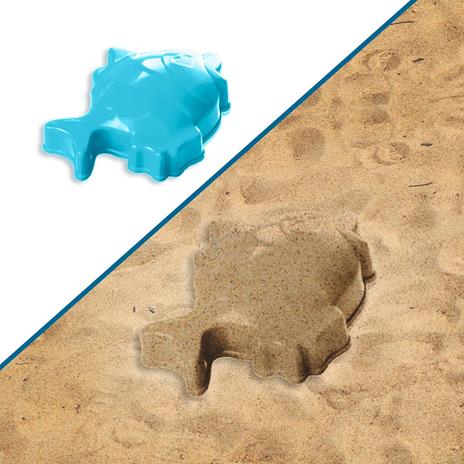 Set secchiello giochi da spiaggia Surfing Shark (28724) - 4