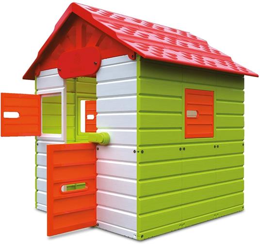 Mondo Ciabòt Garden House - Casetta da Giardino da Gioco per Bambini, House Kids Interno, Esterno Multi-Activity, Cod 32000, Multicolore