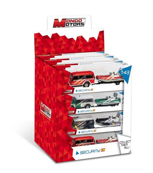 Set Security Spagna Massif + Gommone 1:43 (Assortimento)