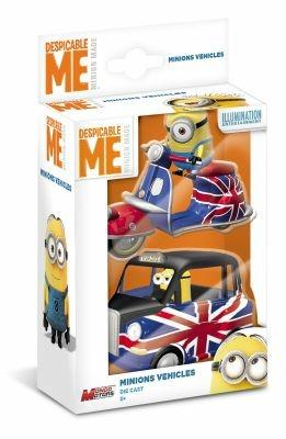 Minions. Confezione con due veicoli 1:43 - 4