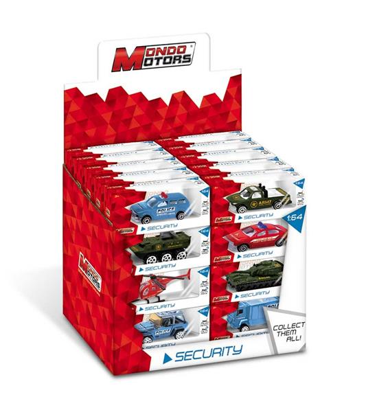 Veicolo Security 1:64 (Assortimento)