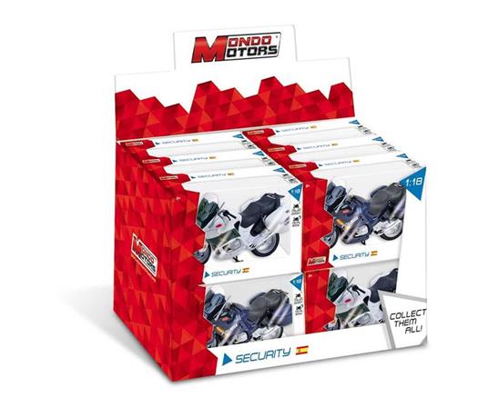 Moto Security Spagna 1. 18 Assortimento