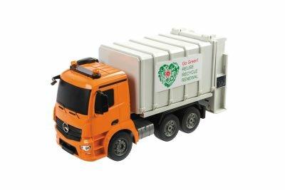 Mercedes Camion 1:20 Spazzatura Con Radiocomando E Batterie Ricaricabili - 11