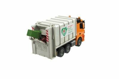 Mercedes Camion 1:20 Spazzatura Con Radiocomando E Batterie Ricaricabili - 6