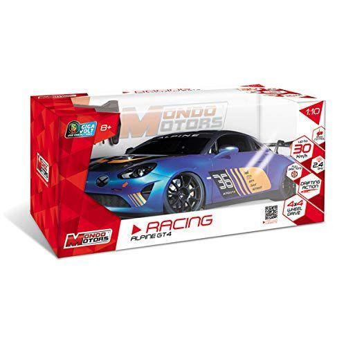 Mondo Motors macchina radiocomandata Renault Alpine GT4 R/C modello in scala 1/10 fino a 30 km/h di velocità Drift Action auto giocattolo per bambini 63604 - 3