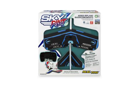 Reel Toys: Sky Pilot - Rc Airplane 2.4 Ghz With Lights. Very Easy Flight