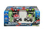 Re.El Toys 2160. Supersfida. Coppia Radiocomandi A Controllo Completo Scala 1:28. Cm.15